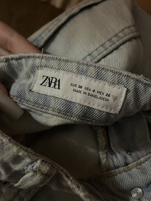 джинсові шорти zara, 36 розмір