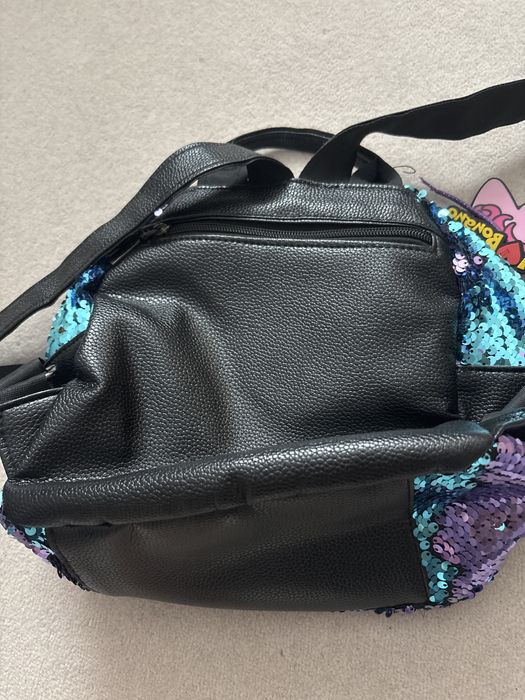 Plecak cekinowy dziewczęcy