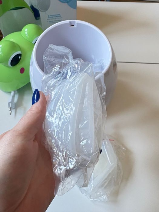 Nowy Inhalator Chicco Super Soft Frog – Dla dzieci – Nowy