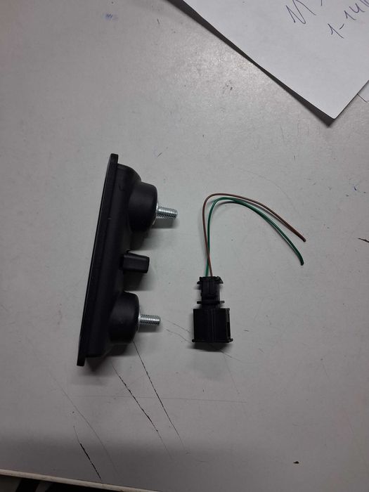 Ручка крышки багажника skoda fabia, 6y0827574m Б/У