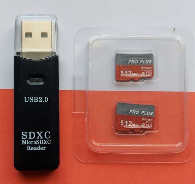 Karta Mikro SD 32GB-HC+czytnik kart