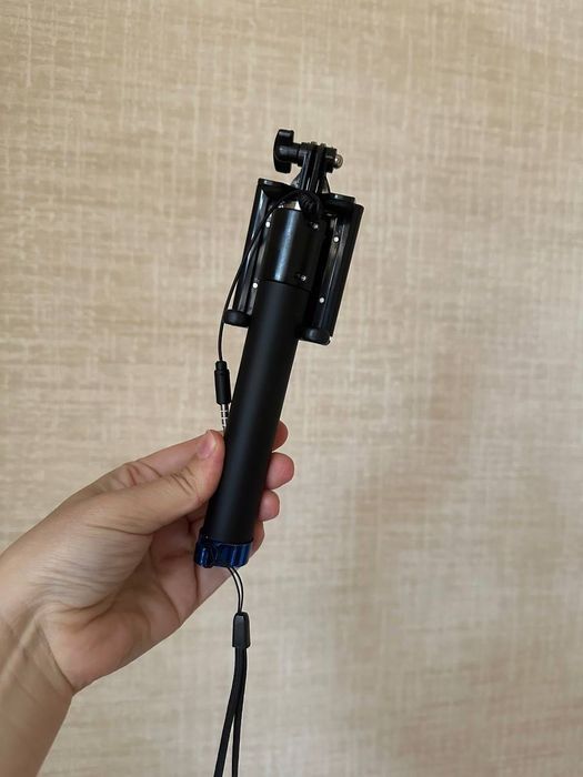 Селфі-монопод UFT SS11 з кабелем і дзеркалом Blue