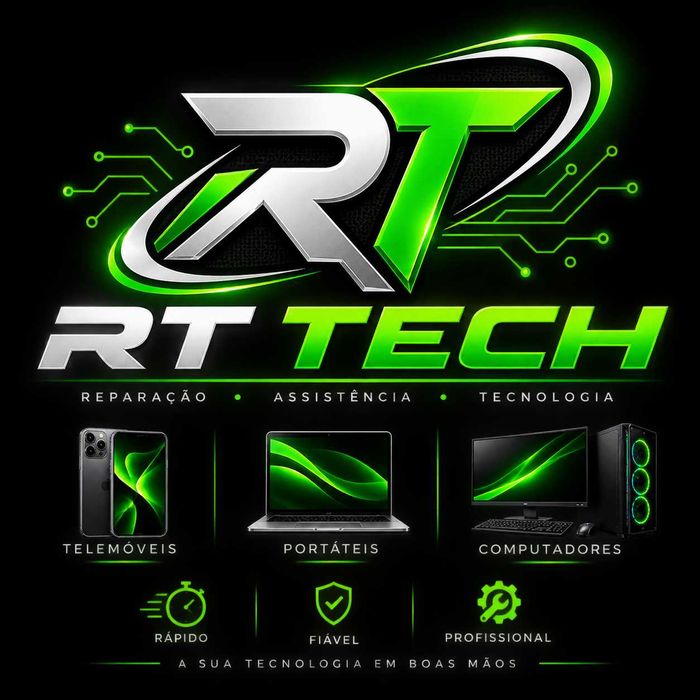 RT TECH – Reparação de Telemóveis, Portáteis e Computadores