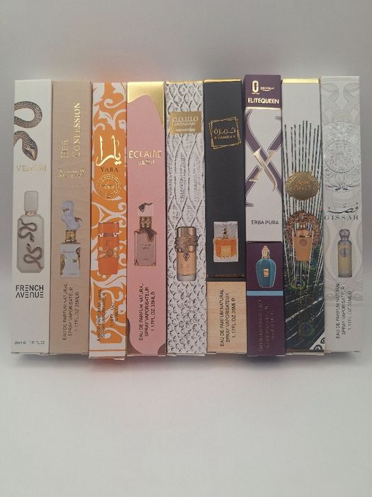 Perfumetki z wyjatkowymi zapachami arabskimi idealne do torebki i auta