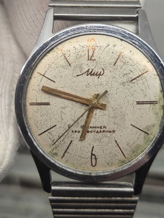 Stary zegarek ZSRR *Mir* 18 rubinów
