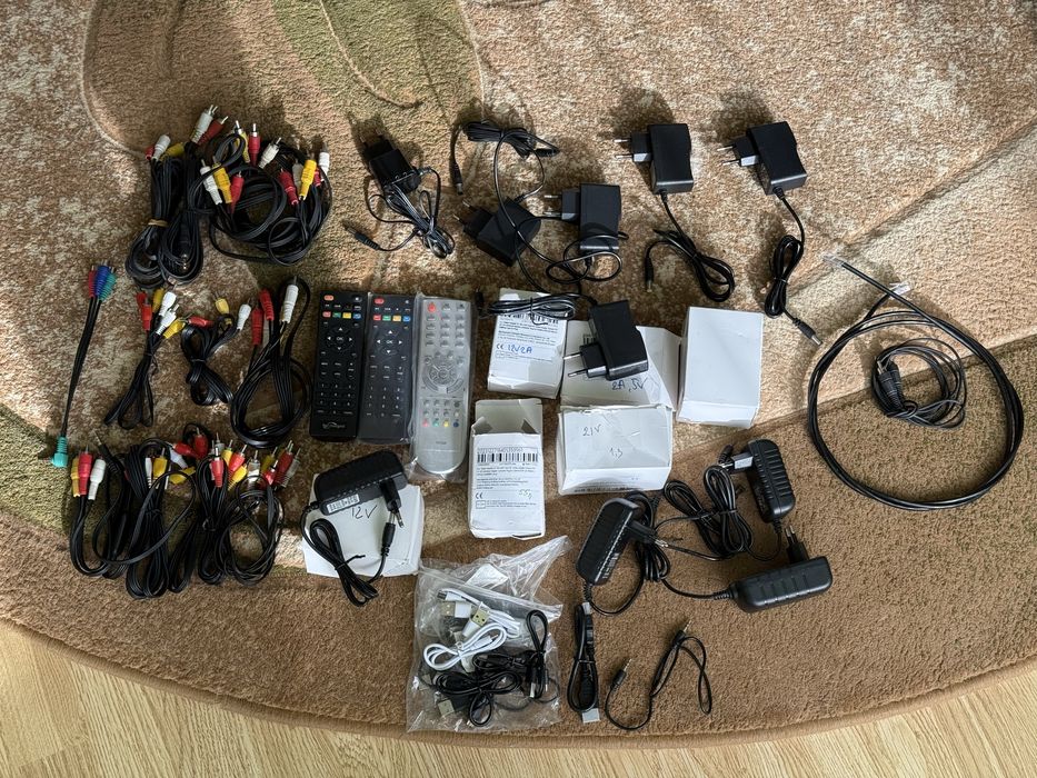 телебачення тюльпан аудіокабель перехідник блок живлення HDMI usbmini