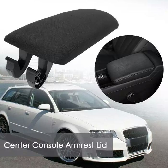Tampa de apoio de braço Audi A4 B6 B7 4-Portas 2002 a 2007 tecido Nova