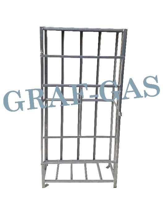 Kontener klatka stojak kosz K-2 butle gazowe 33kg propan butan