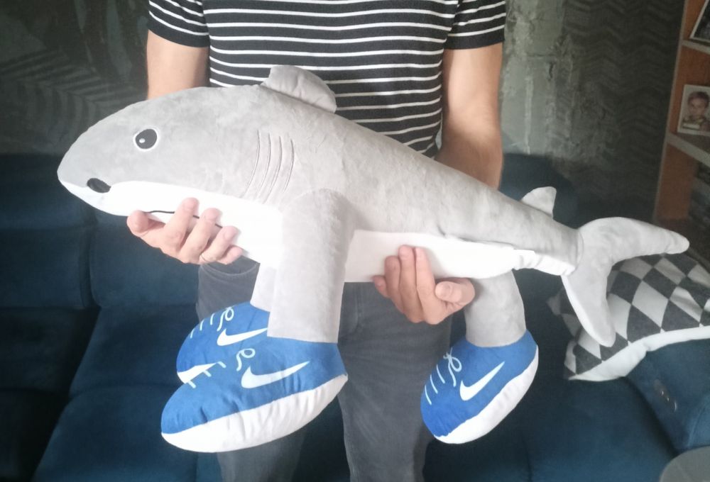 Tralalero Tralala rekin pluszowy 80cm Gigant