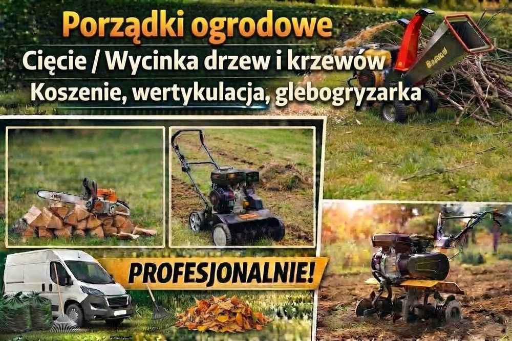 Cięcie • Porządki • Koszenie – Olkusz i okolice