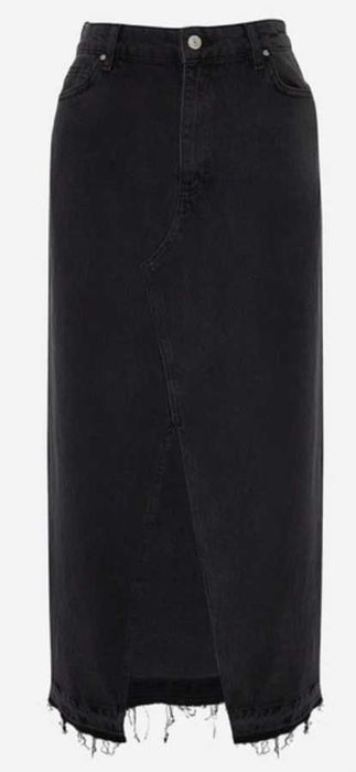 Спідниця джинсова темно-сіра