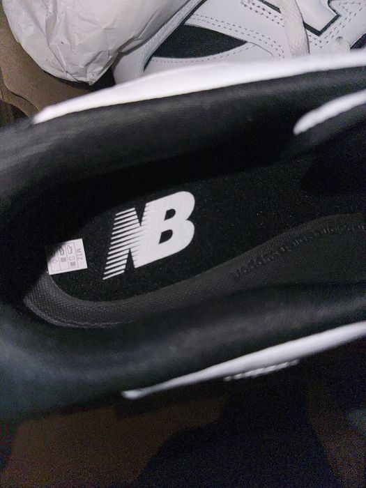 New balance 550 preto e branco