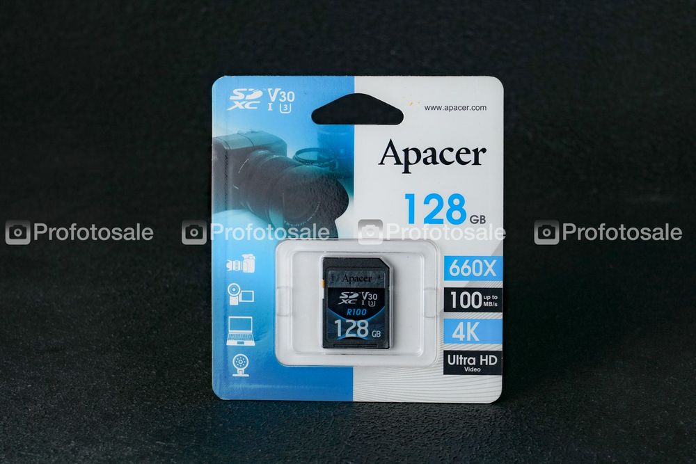 Карта пам'яті Apacer SDXC V30 660X 100Mb/s