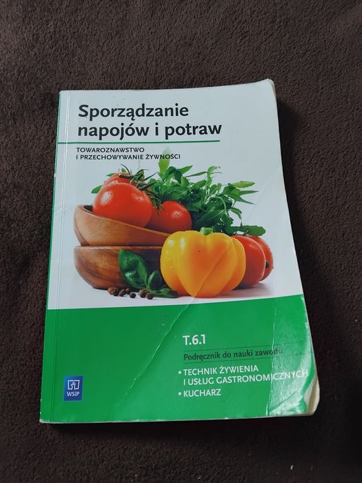 Podręcznik szkolny sporządzanie napojów i potraw