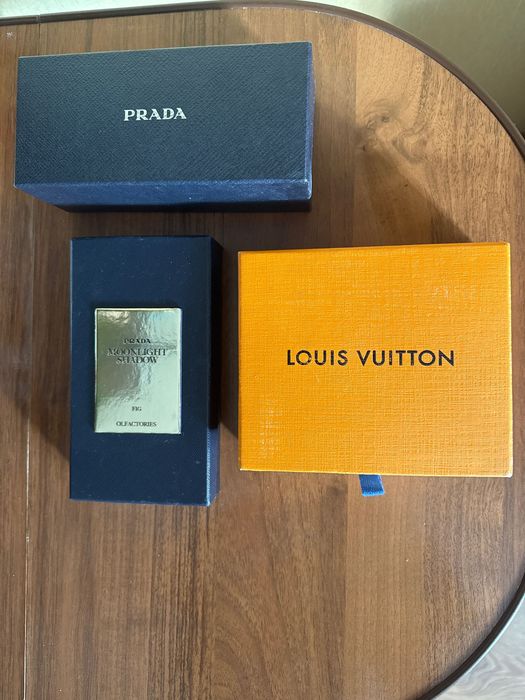 Оригінальні коробочки Prada, Louis Vuitton