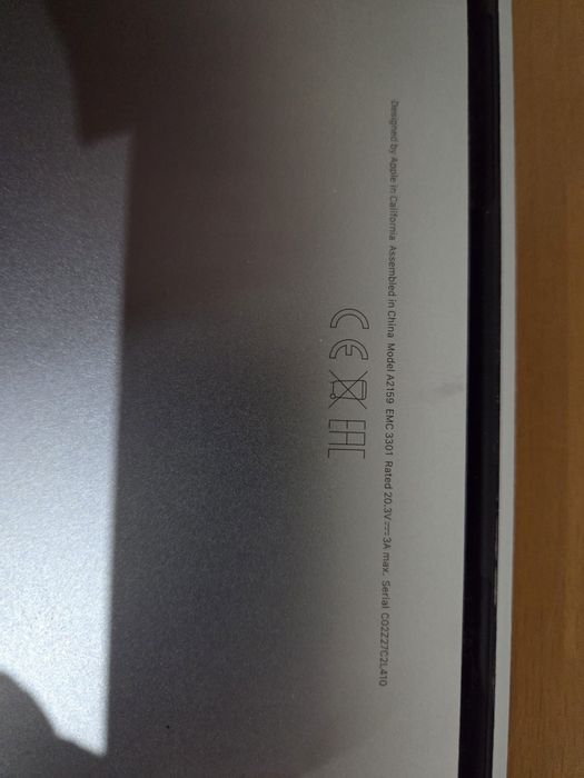 Macbook pro 13’ intel