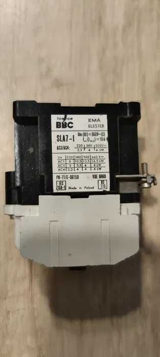 SLA 7-I stycznik sla7/1 16A 660V cewka 220V 50 Hz