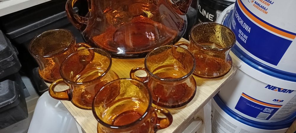 Stare szkło PRL Podlasek