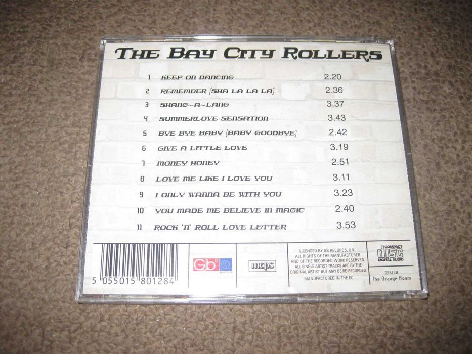 CD The Bay City Rollers "A Great Performance Of Hits" Portes Grátis!