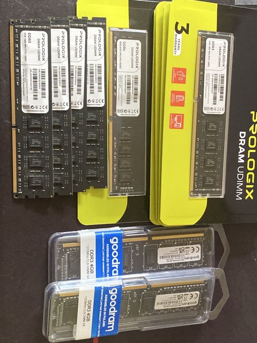Оперативна пам'ять для ПК та Ноутбука DDR2/DDR3/DDR4 1-8GB