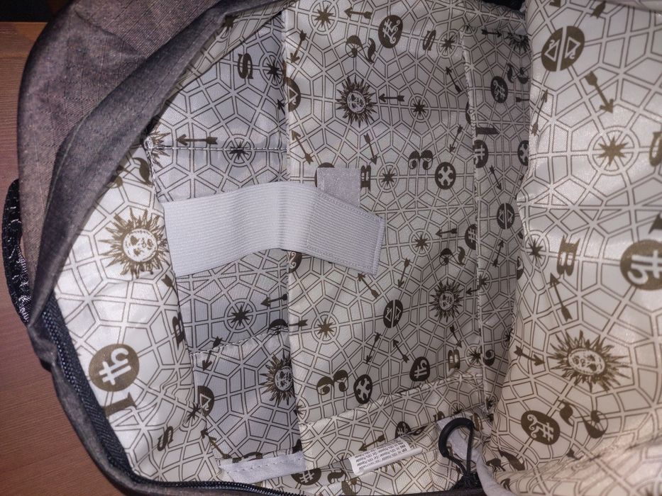 NOVA C/ ETIQUETA Mochila HOGWARTS - Harry Potter