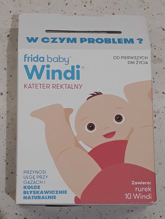 Fridababy Windi Kateter Rektalny Dla Niemowląt Na Kolkę