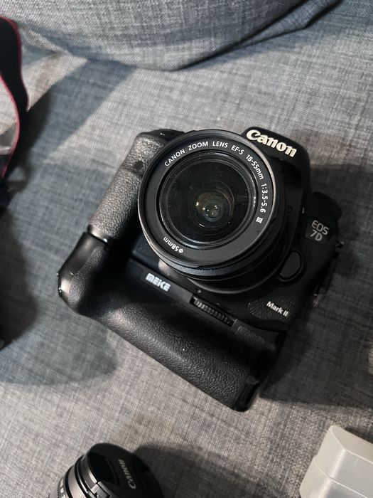 2x canon 7d mark ii + 7d mk1