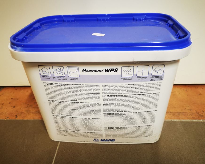 Folia w płynie Mapegum WPS 10kg Mapei