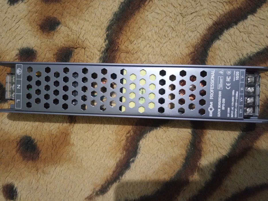 Блок живлення BIOM Professional DC12 250W BPU-250 21А