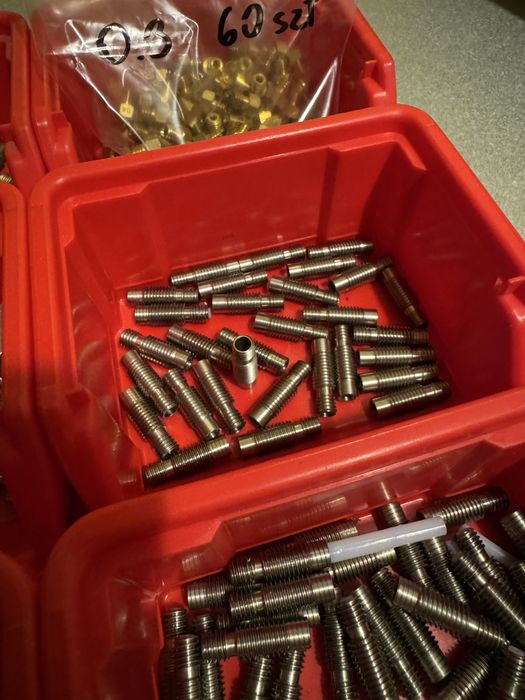 Części głowic do drukarek 3D