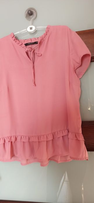 Bluzka z krótkim rękawem elegancka mohito XS 34