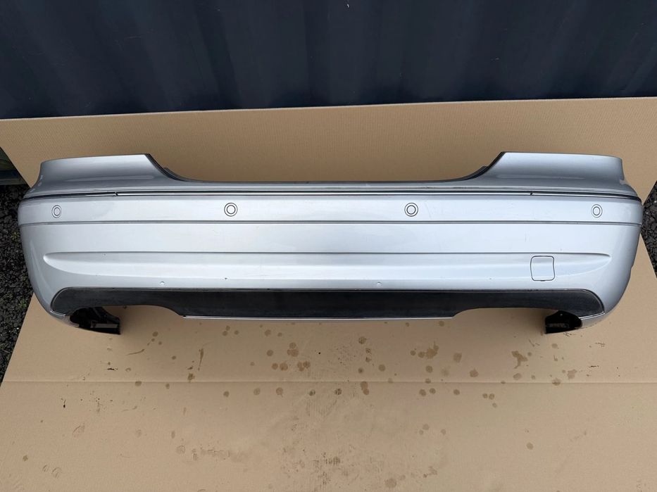 ZDERZAK TYŁ MERCEDES CLK W209 AMG LIFT KOMPLETNY ORYGINAŁ NA 4 KOŃCÓWKI TŁUMIKA