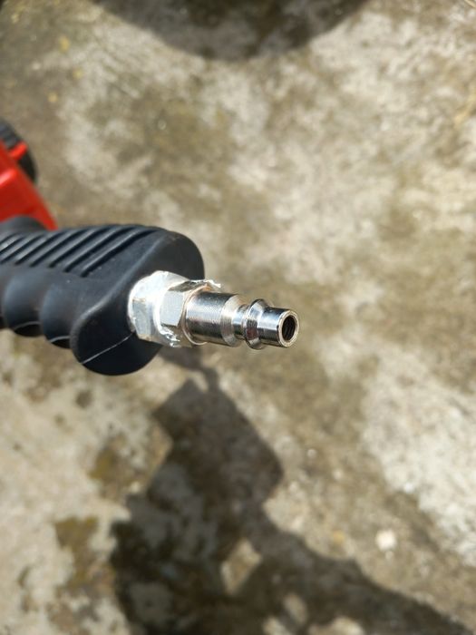 Pistola de jato (areia fina e bicarbonato de sódio)