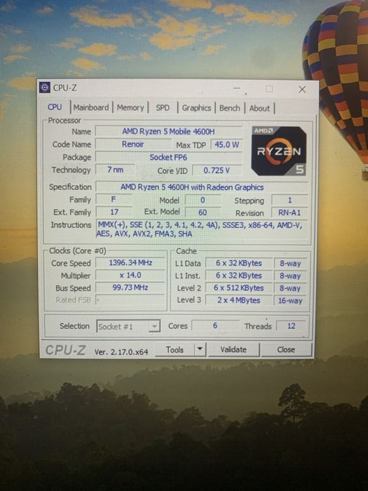 Ноутбук Acer Nitro 5 Ryzen 5 4600H GTX 1650 Ti 16GB RAM SSD 1.5TB