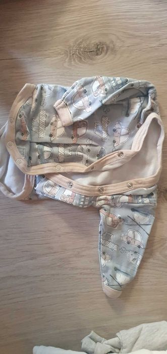 Zestaw body niemowlęce 56–62 cm długi rękaw