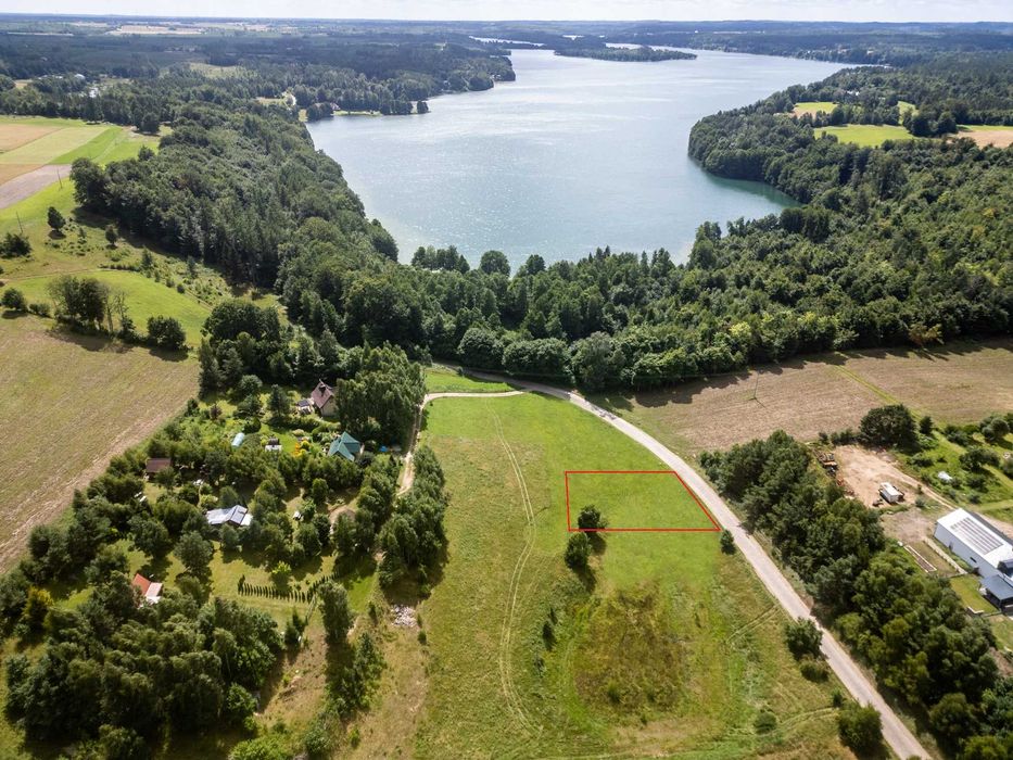 Działka rekreacyjno/budowlana nad jeziorem Mausz – Sulęczyno | 150 m do plaży