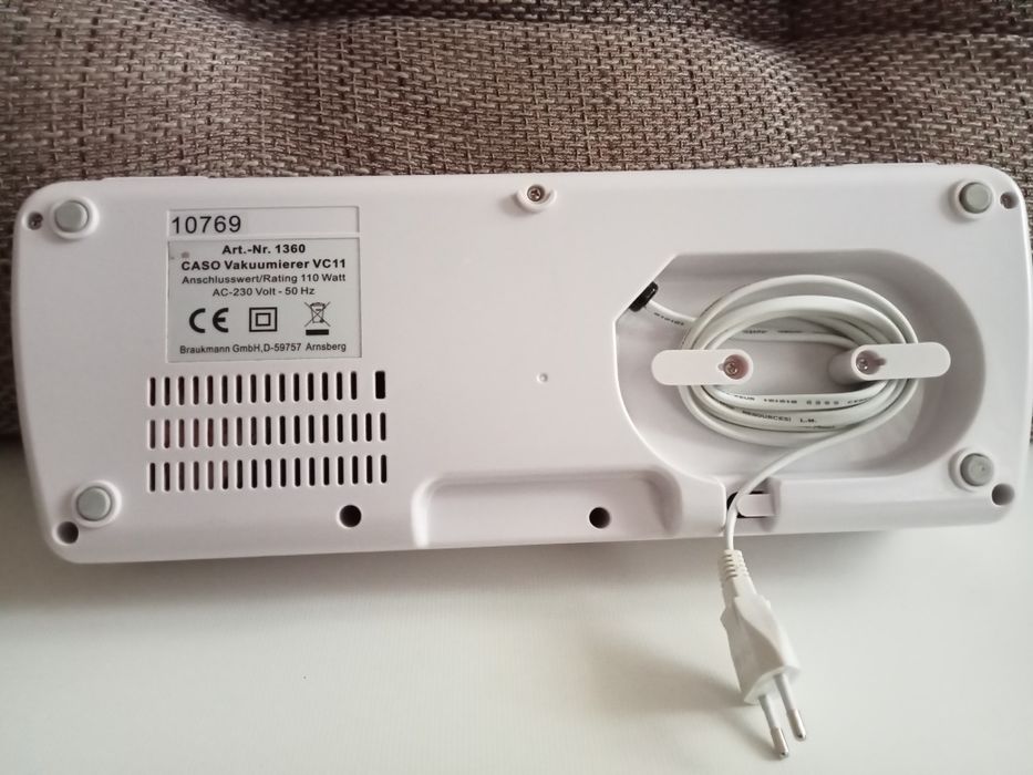 Вакуумний пакувальник caso