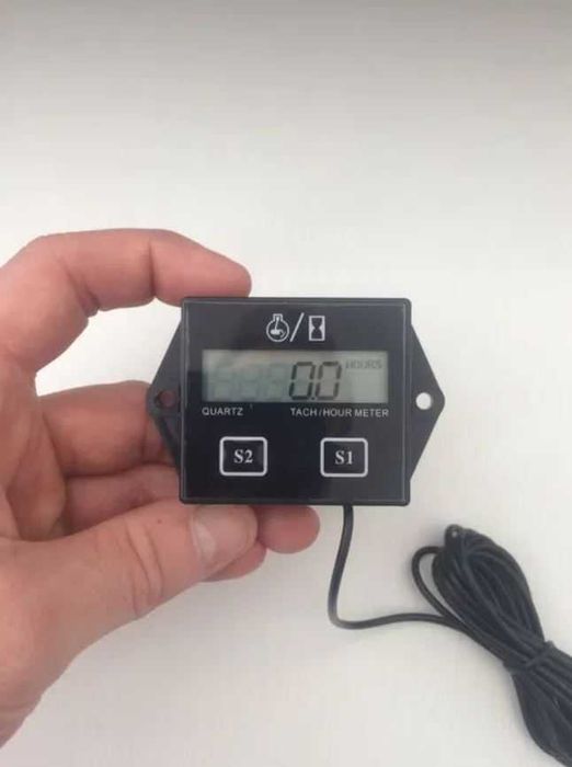Тахометр счетчик моточасов для бензопилы, генератора, лодочного мотора ...