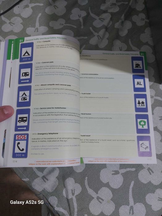 Livro código da estrada em inglês