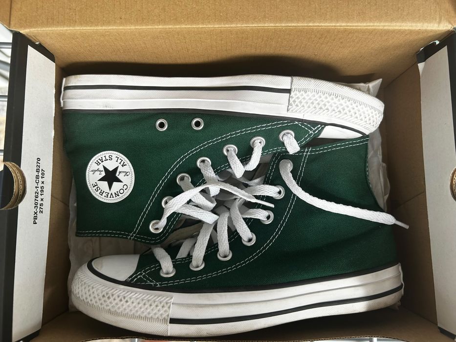 Converse All Star Originais Verde Escuro | Como Novas