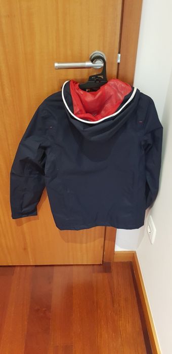 Casaco cortavento azul marinho 10 anos