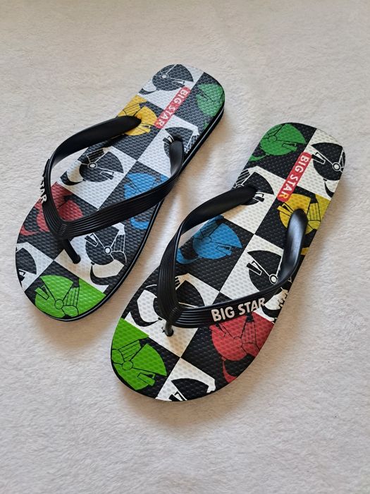 Klapki Big Star Wielokolorowe 41/42