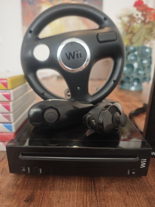 Wii preta com clássicos do Mario