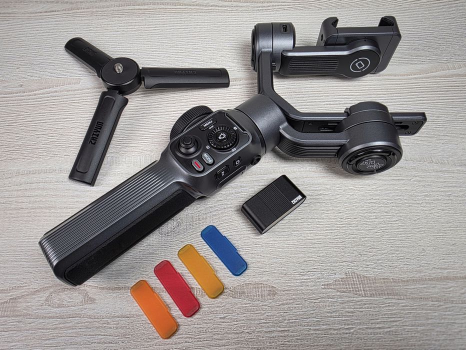 Стабілізатор для смартфону Zhiyun Smooth 5 Combo Black • Android/iOS