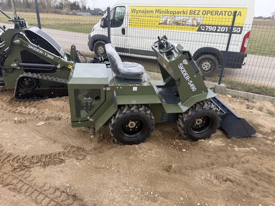 Mini Skid steer loader s490 Skider,MiniŁadowarka,Cat,Bobcat,XTM
