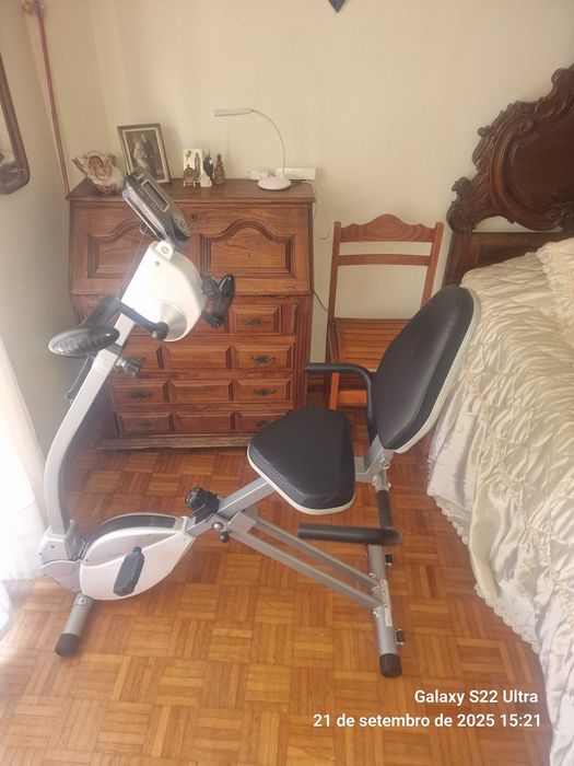Bicicleta Dual Fit Estática. Desdobrável Modelo ST2933-61