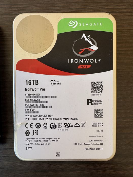 seagate ironwolf pro - купить комплектующие для ПК - Цена на OLX.ua