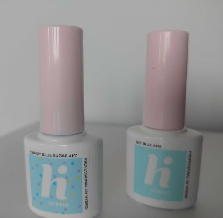 Lakiery hybrydowe - Semilac, dwa lakiery hi hybryd