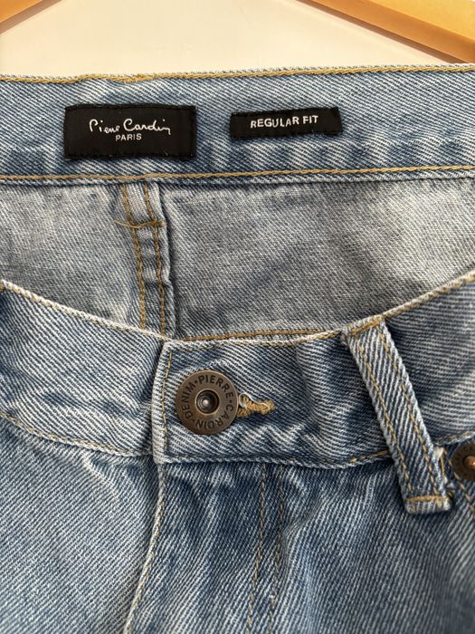 Pierre Cardin meskie jeansy proste 34 XL