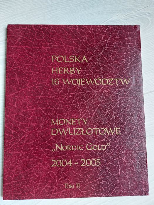 Klaser/ album monety dwuzłotowe/ herby 16 województw